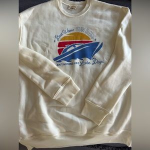 NWT Lake days Sweatshirt